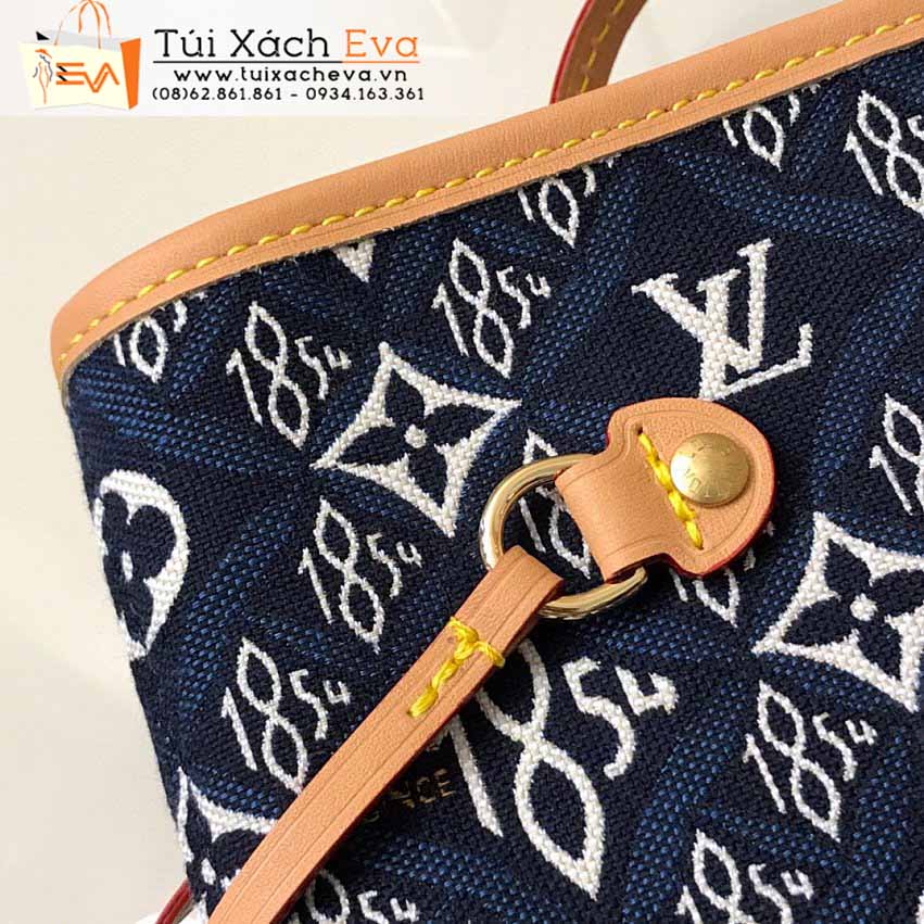 Túi Xách LV Neverfull Bag Siêu Cấp Màu Xanh Đẹp M57484.