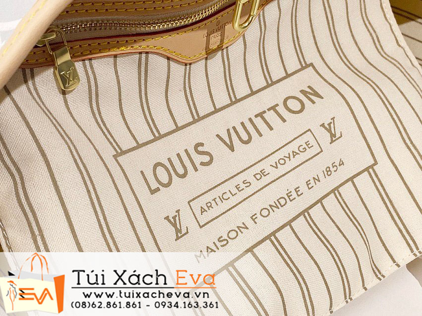 Túi Xách LV Neverfull Bag Siêu Cấp Màu Xanh Đẹp M41605.
