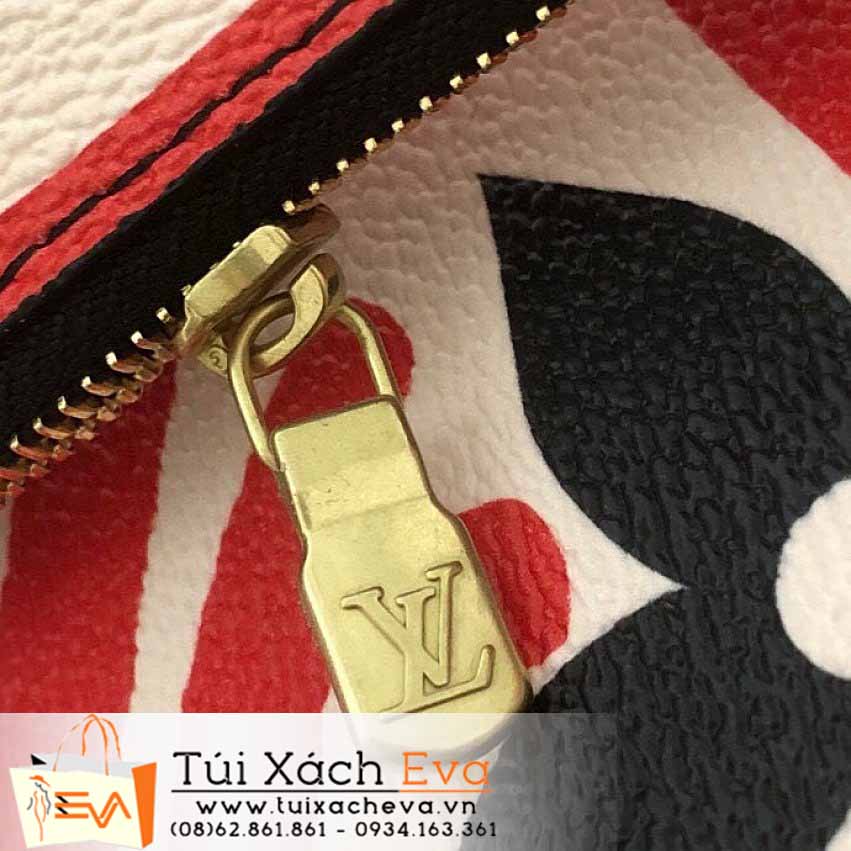 Túi Xách LV Neverfull Bag Siêu Cấp Màu Đỏ Đẹp M56583.