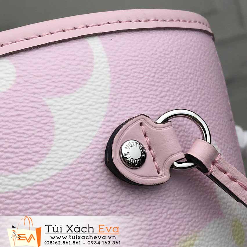 Túi Xách LV Neverfull Bag Siêu Vip Màu Xanh Phối Đẹp M45128.