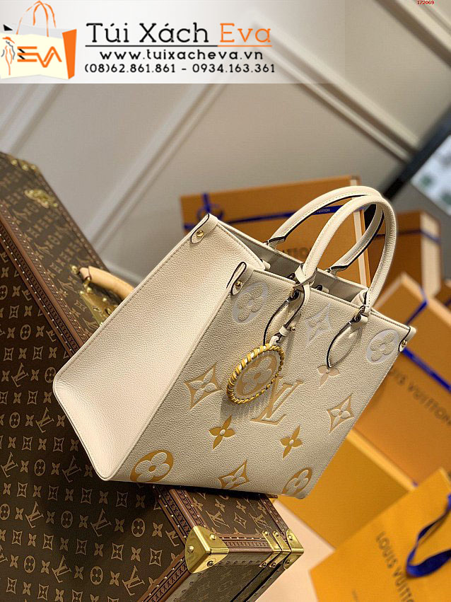Túi Xách LV Onthego Bag Siêu Cấp Màu Vàng Đẹp M45717.