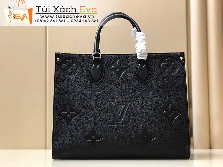 Túi Xách LV Onthego Bag SIêu Cấp Màu Đen Đẹp M45494.