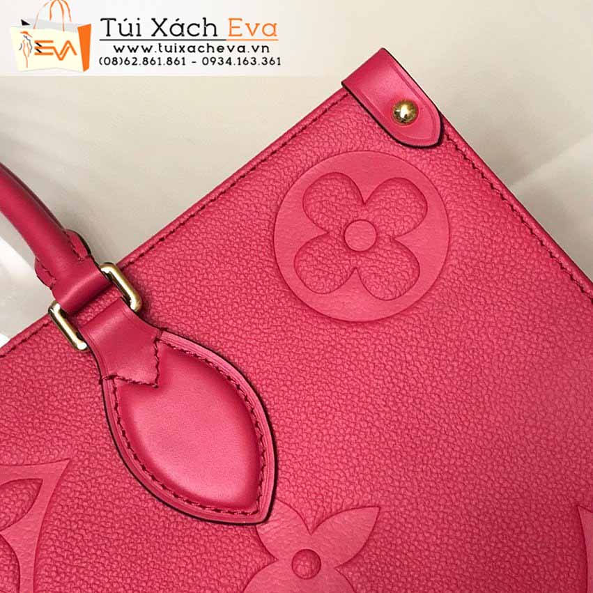 Túi Xách LV Onthego Bag SIêu Cấp Màu Đỏ Đẹp M45494.