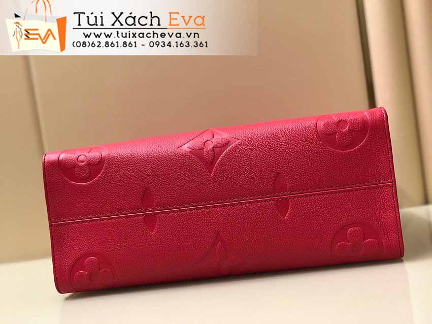 Túi Xách LV Onthego Bag SIêu Cấp Màu Đỏ Đẹp M45494.