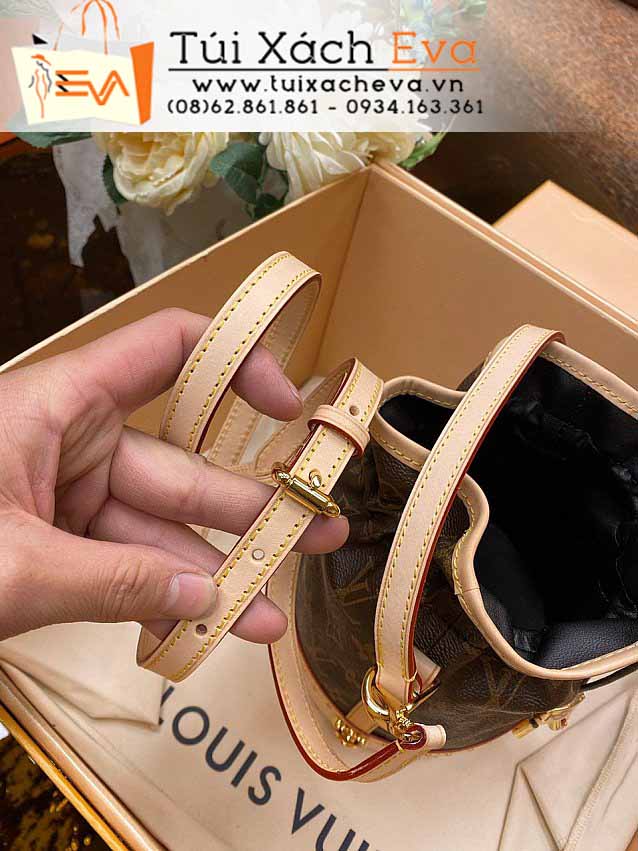 Túi Xách LV Petit Noe Bag Siêu Vip Màu Nâu Đẹp M43509.