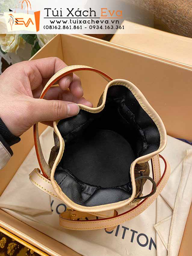 Túi Xách LV Petit Noe Bag Siêu Vip Màu Nâu Đẹp M43509.