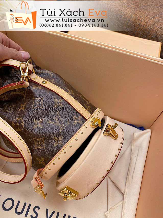 Túi Xách LV Petit Noe Bag Siêu Vip Màu Nâu Đẹp M43509.