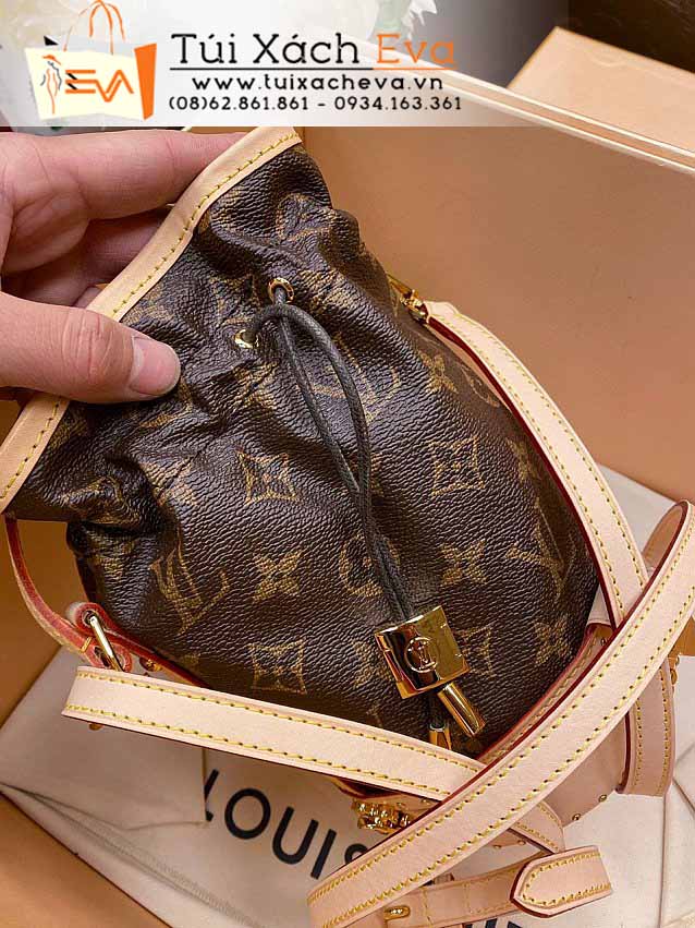 Túi Xách LV Petit Noe Bag Siêu Vip Màu Nâu Đẹp M43509.