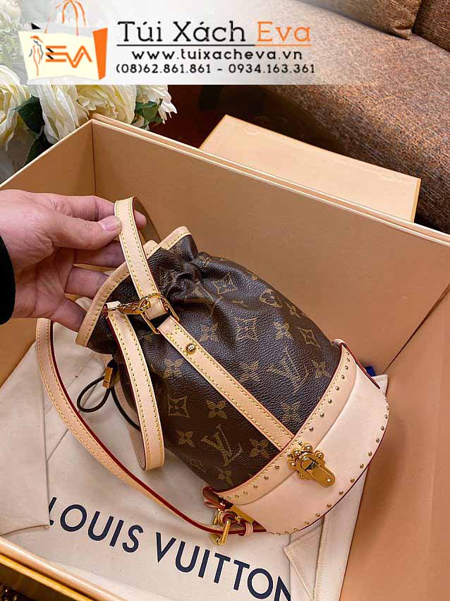 Túi Xách LV Petit Noe Bag Siêu Vip Màu Nâu Đẹp M43509.