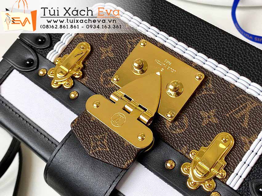 Túi Xách LV Petite Malle Bag Siêu Cấp Màu Đen Đẹp M55436.