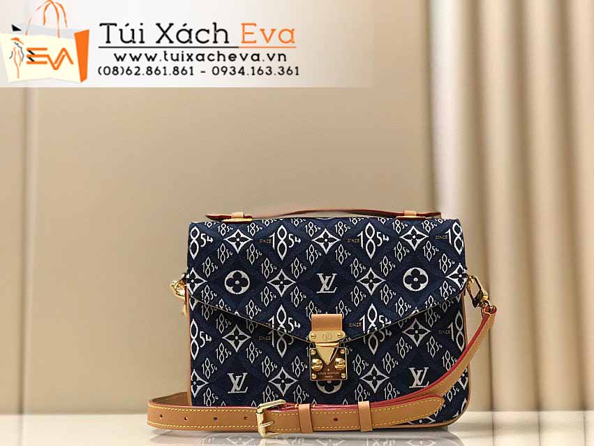 Túi Xách LV Pochette Metis Bag Siêu Cấp Màu Xanh Đẹp M57395.