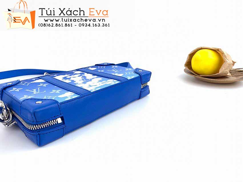 Túi Xách LV Soft Trunk Bag Siêu Cấp Màu Xanh Đẹp.