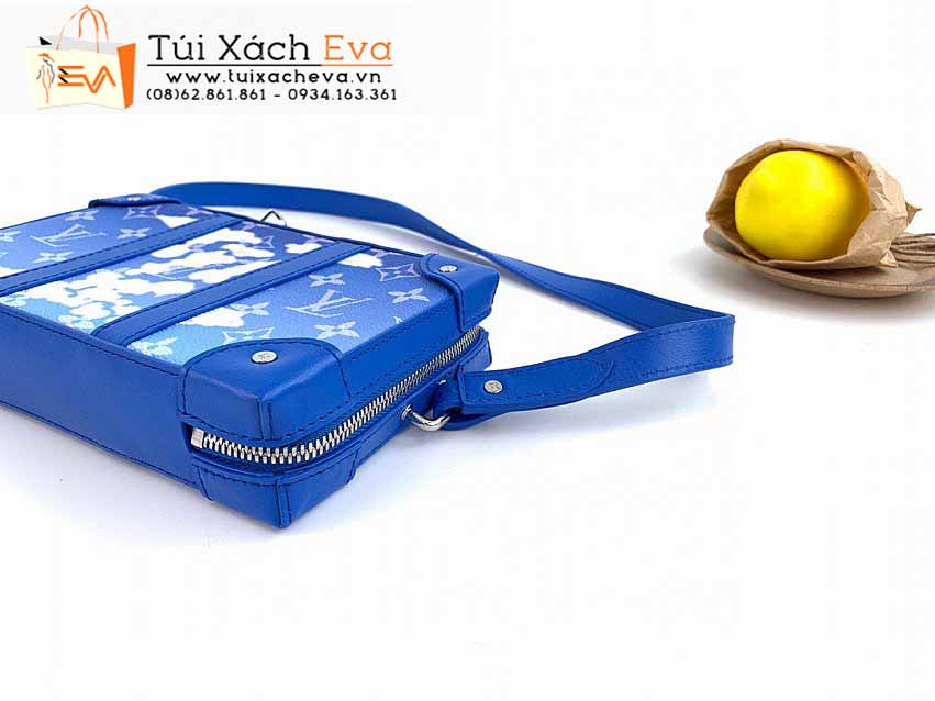 Túi Xách LV Soft Trunk Bag Siêu Cấp Màu Xanh Đẹp.