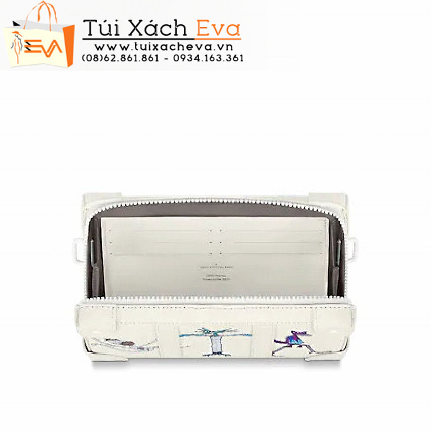 Túi Xách LV Soft Trunk Wallet Bag Siêu Cấp Màu Trắng Đẹp.
