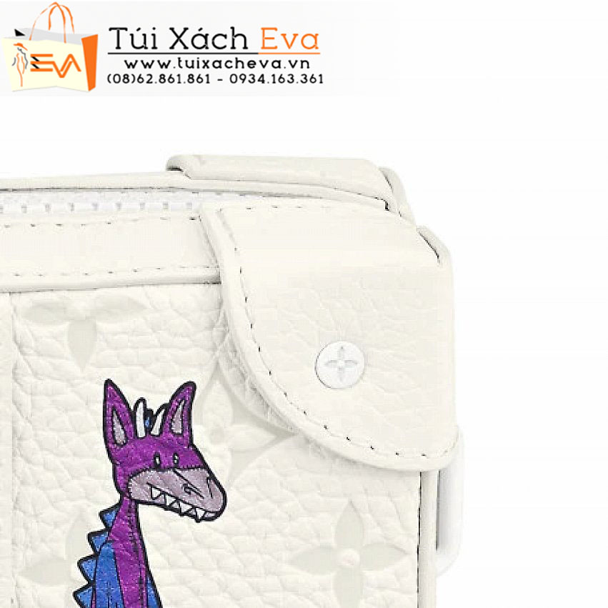 Túi Xách LV Soft Trunk Wallet Bag Siêu Cấp Màu Trắng Đẹp.