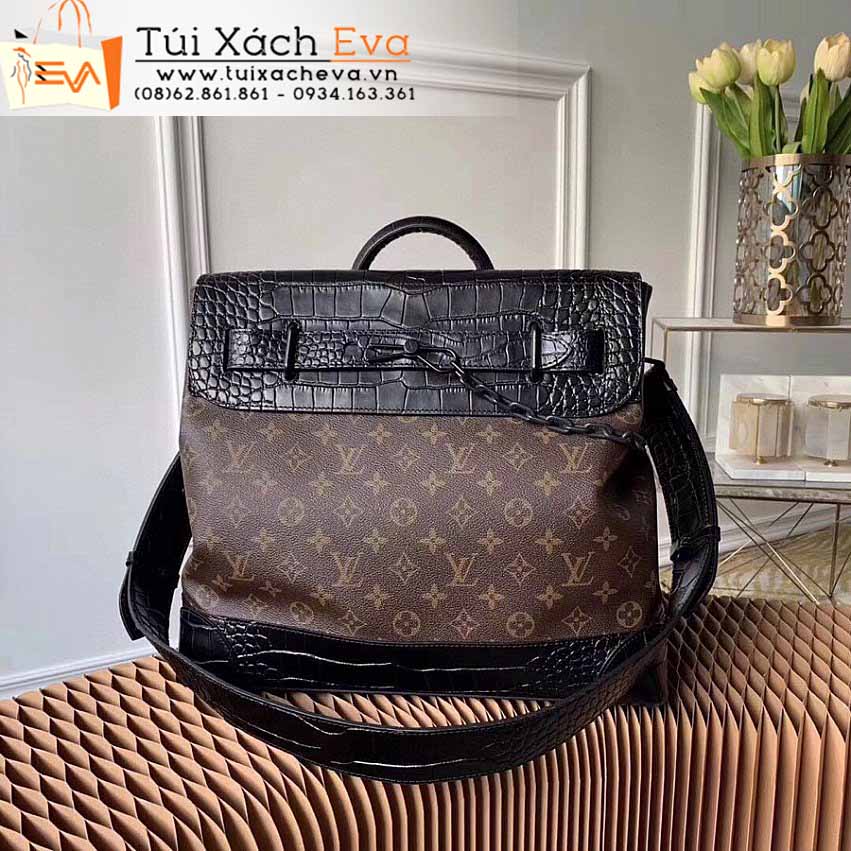 Túi Xách LV Steamer Bag Siêu Cấp Màu Nâu Đẹp M44473.