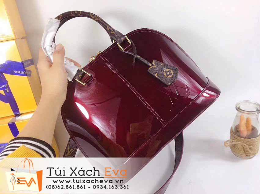 Túi Xách LV Tote Miroir Bag Siêu Cấp Màu Đỏ Đẹp M54785.