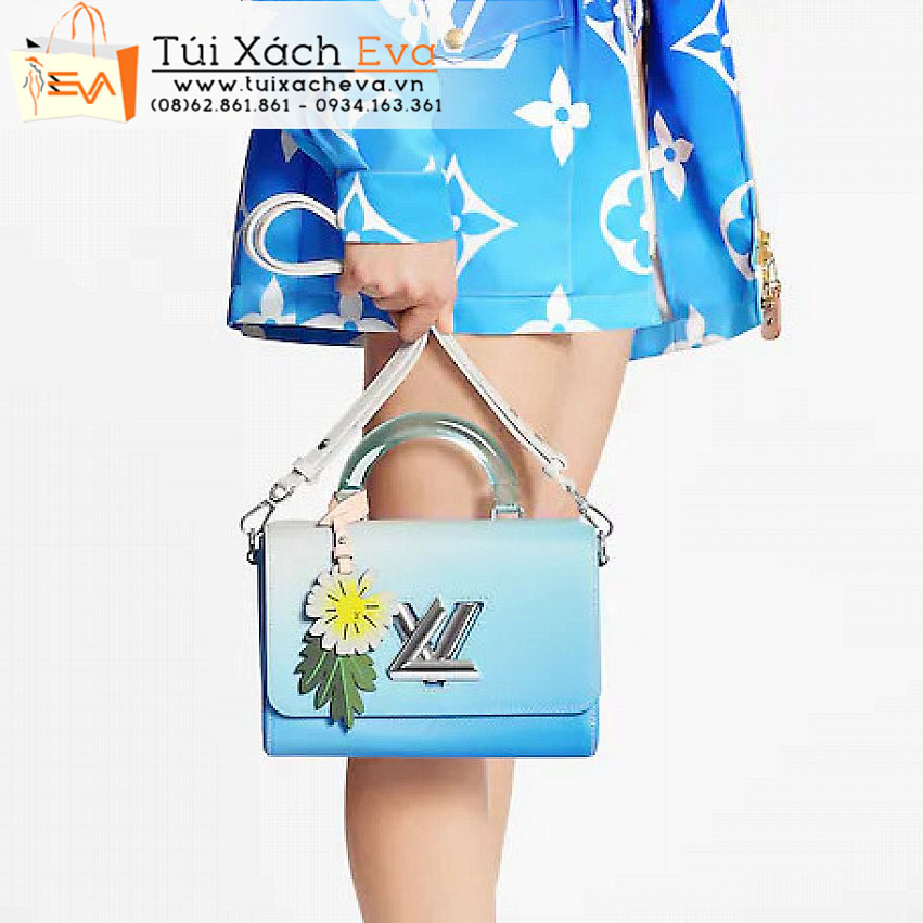 Túi Xách LV Twist Bag Siêu Cấp Màu Xanh Đẹp.