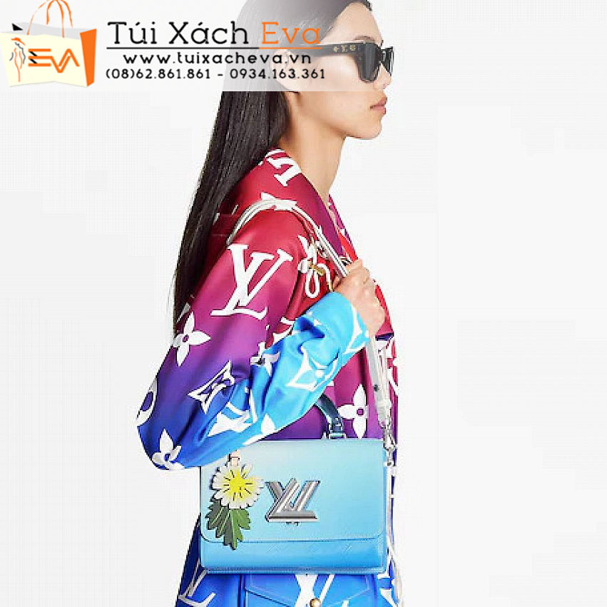 Túi Xách LV Twist Bag Siêu Cấp Màu Xanh Đẹp.