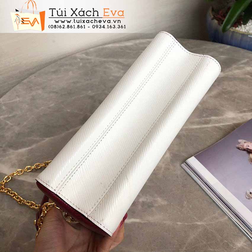 Túi xách LV Twist Denim Bag Siêu Cấp Màu Trắng Đẹp M50280.