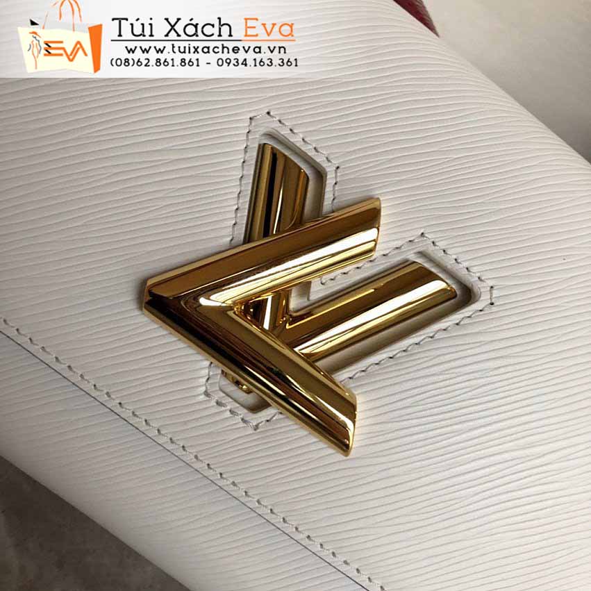 Túi xách LV Twist Denim Bag Siêu Cấp Màu Trắng Đẹp M50280.