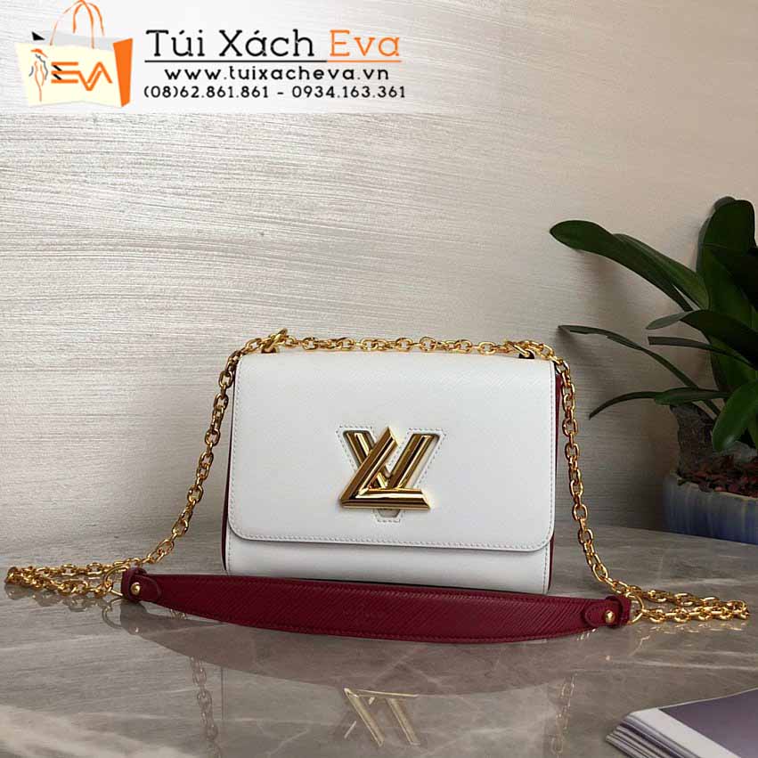 Túi xách LV Twist Denim Bag Siêu Cấp Màu Trắng Đẹp M50280.