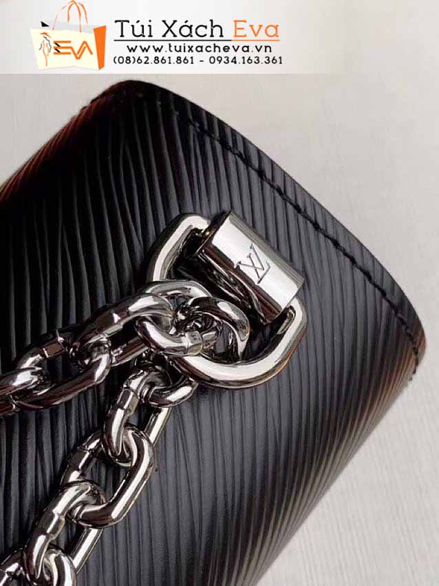 Túi Xách LV Twist Denim Bag Siêu Cấp Màu Đen Đẹp M56327.