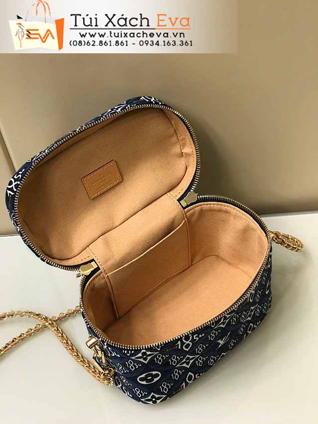 Túi Xách LV Vanity Bag Siêu Cấp Màu Xanh Đẹp M57403.