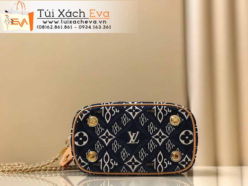 Túi Xách LV Vanity Bag Siêu Cấp Màu Xanh Đẹp M57403.