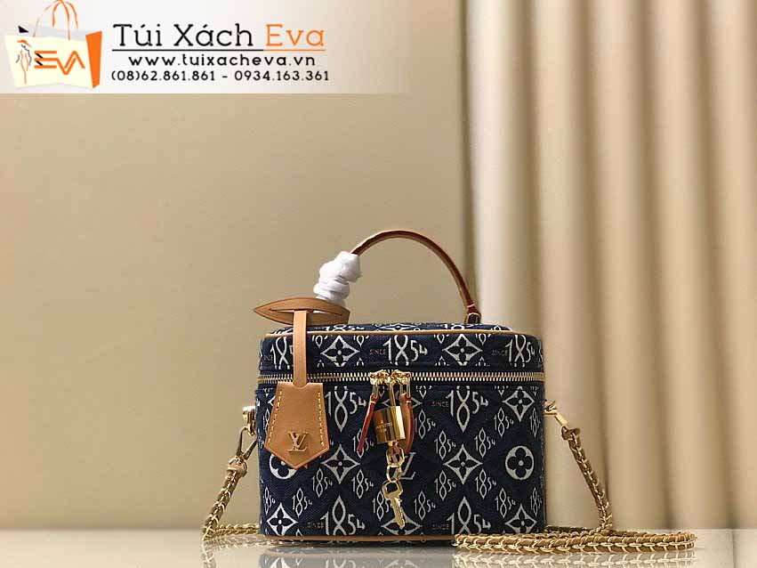 Túi Xách LV Vanity Bag Siêu Cấp Màu Xanh Đẹp M57403.