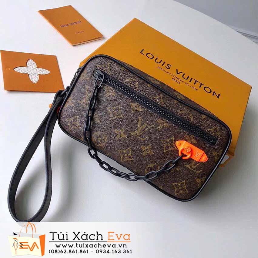 Túi Xách LV Virgil Abloh Bag Siêu Cấp Màu Nâu Đẹp M44458.