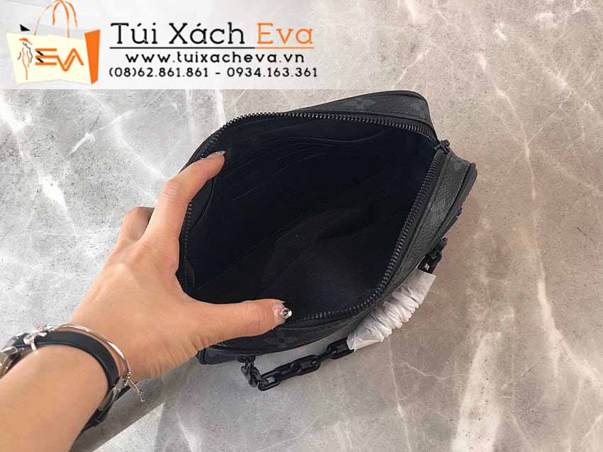 Túi Xách LV Virgil Abloh Bag Siêu Vip Màu Đen Đẹp M44458.