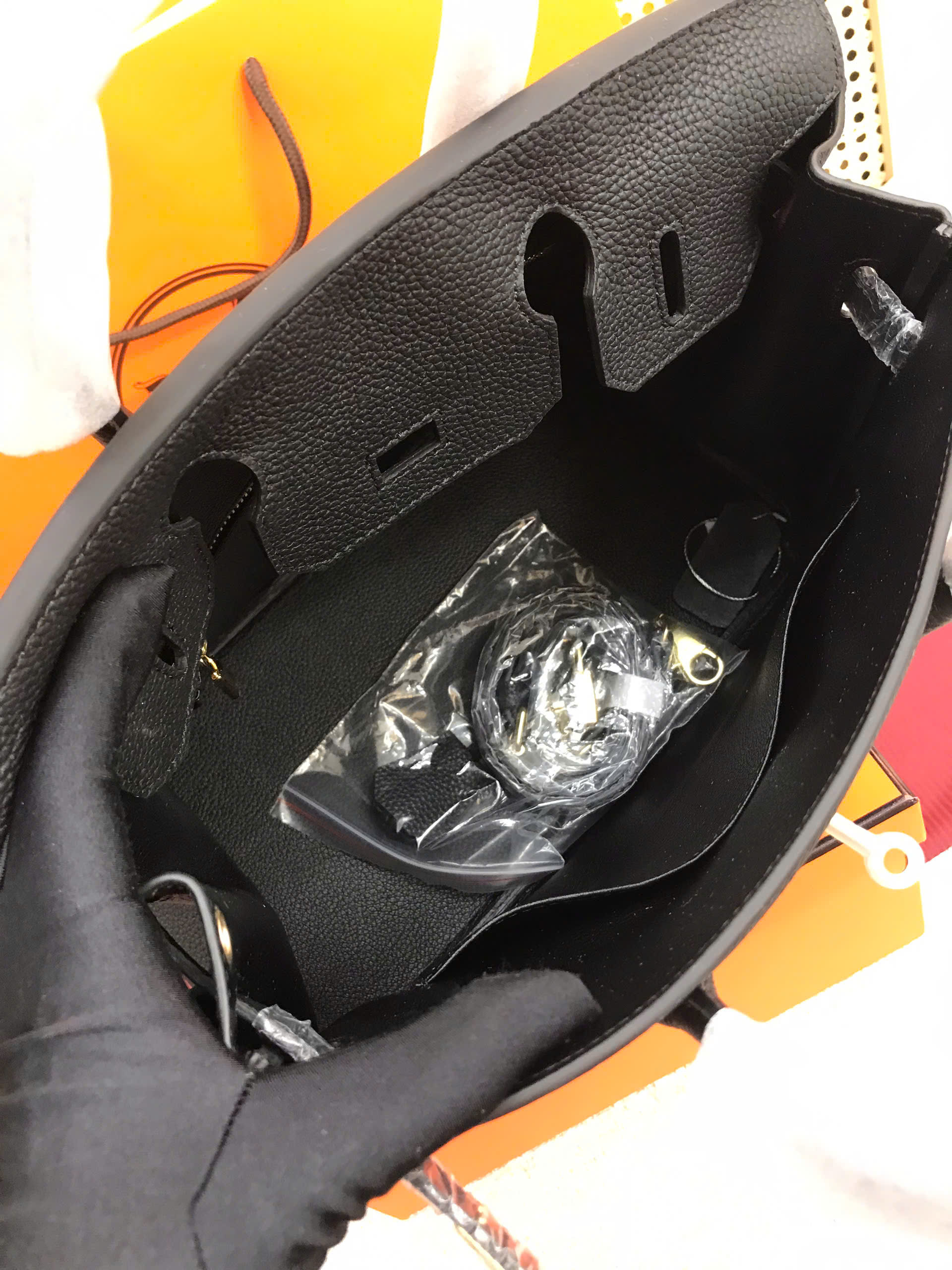 Túi Hermes Birkin Super Màu Đen Lót Đen Size 30cm