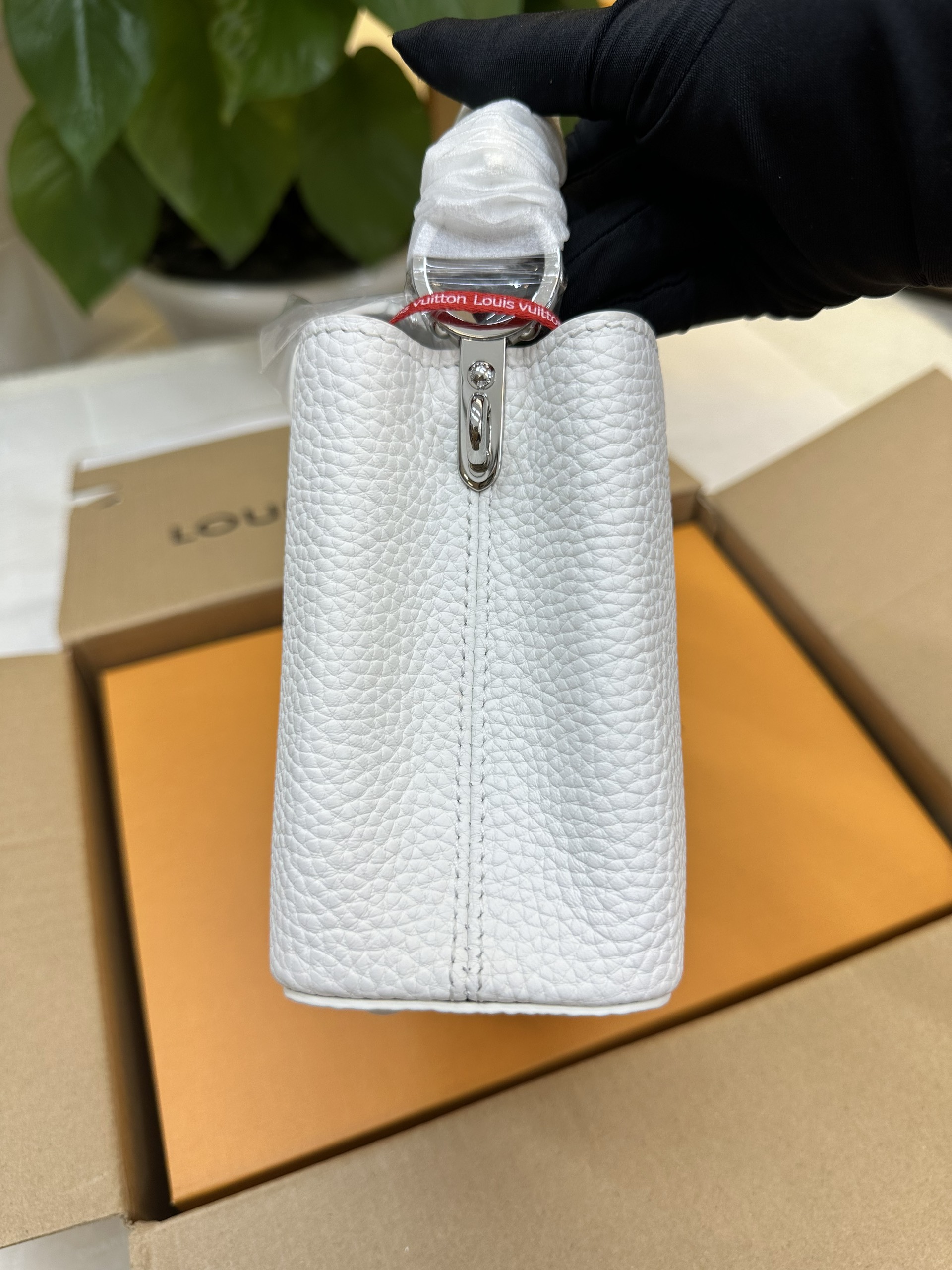 Túi LV Capucines Mini VIP Màu Trắng Size 21cm M23456