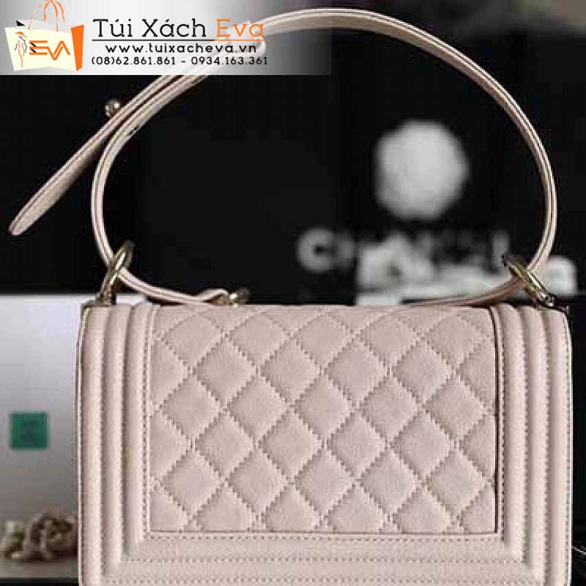 Túi Xách Chanel Boy Bag Siêu Cấp Màu Kem Đẹp.