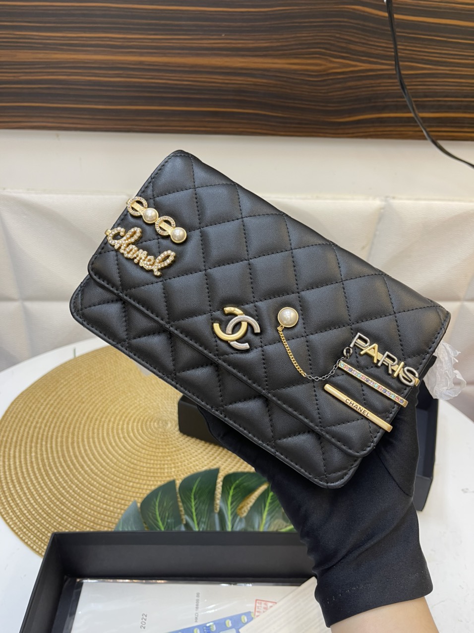 Ví Chanel Phụ Kiện Siêu Cấp Size 18cm