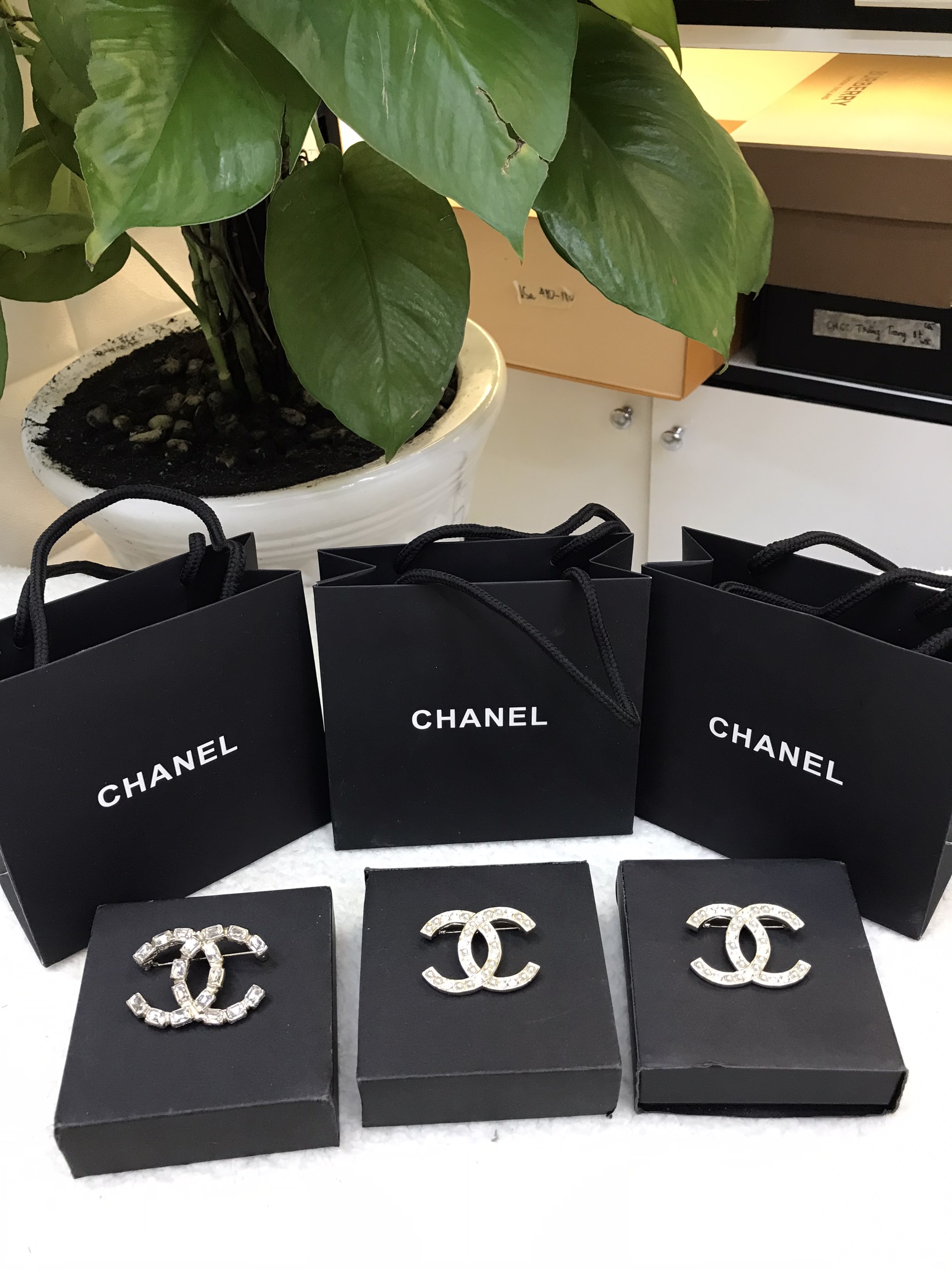 Cài Áo Chanel Siêu Cấp Fullbox