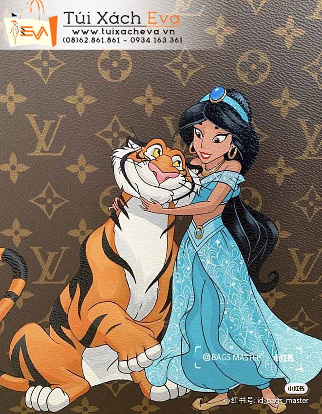 Vali LV Vivienne Bag Siêu Cấp Màu Nâu Đẹp.