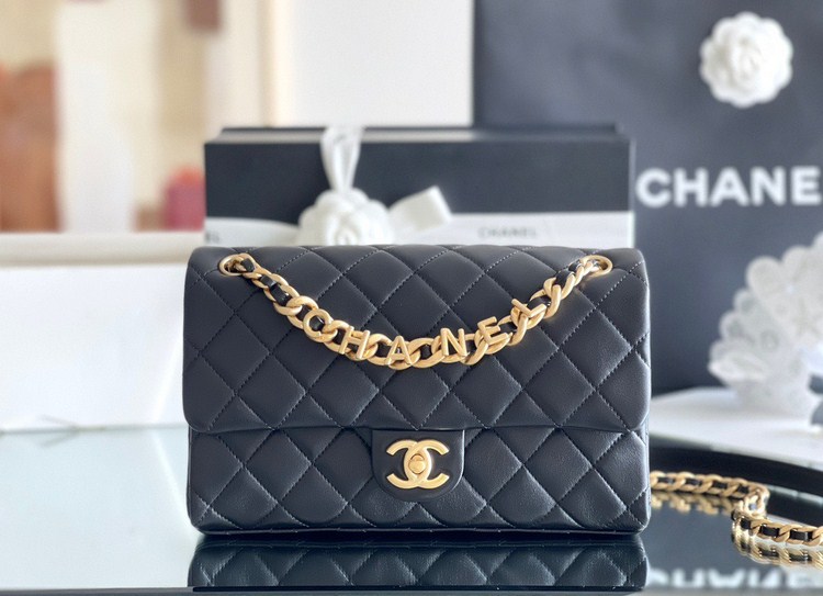 Túi Xách Chanel Classic 23P Vip Màu Đen Size 26cm