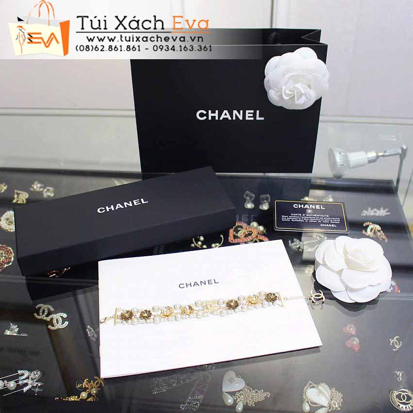 Vòng Tay Chanel Siêu Cấp Màu Vàng Đẹp.