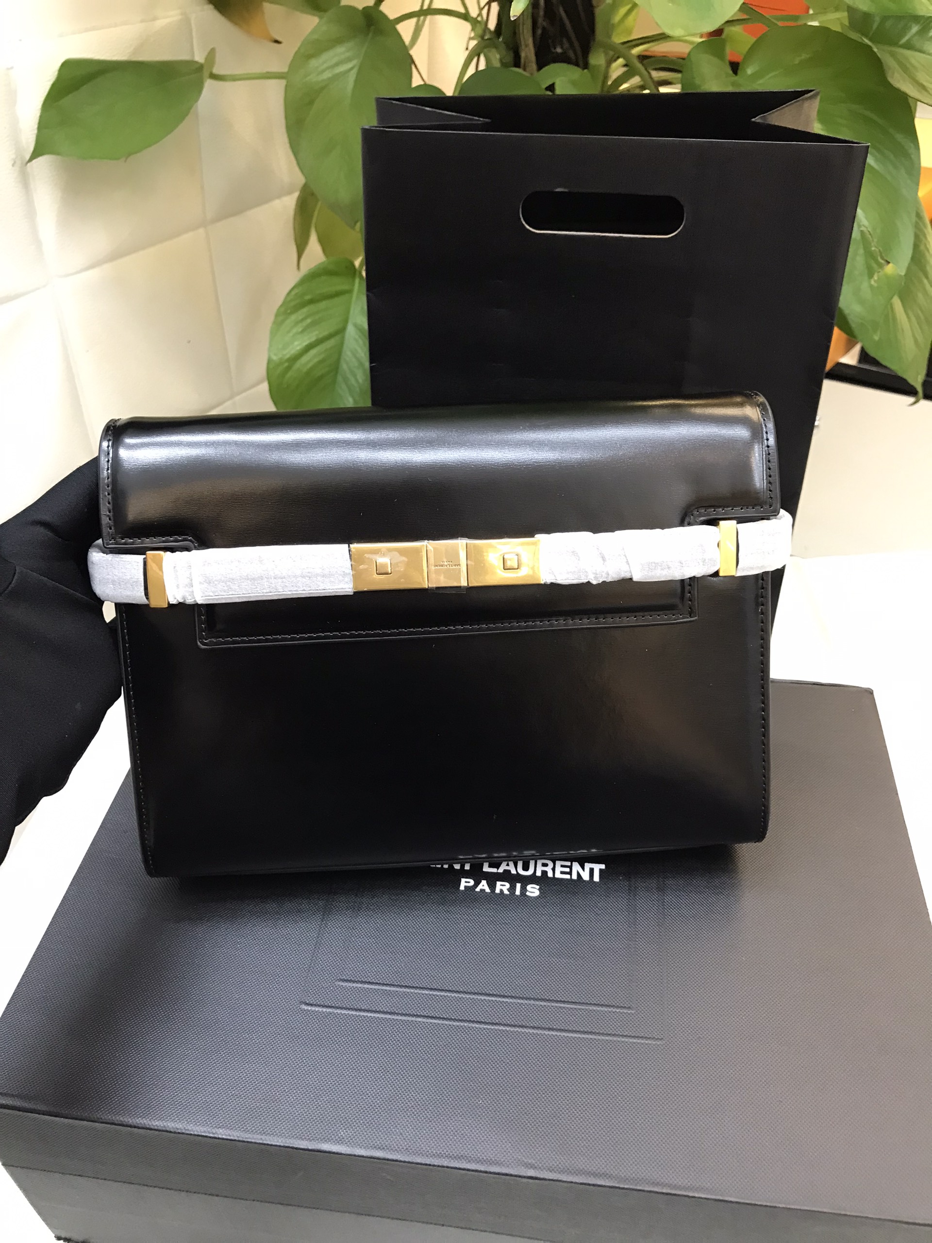 Túi YSL Manhattan In Box Saint Laurent  Siêu Cấp Size 24cm