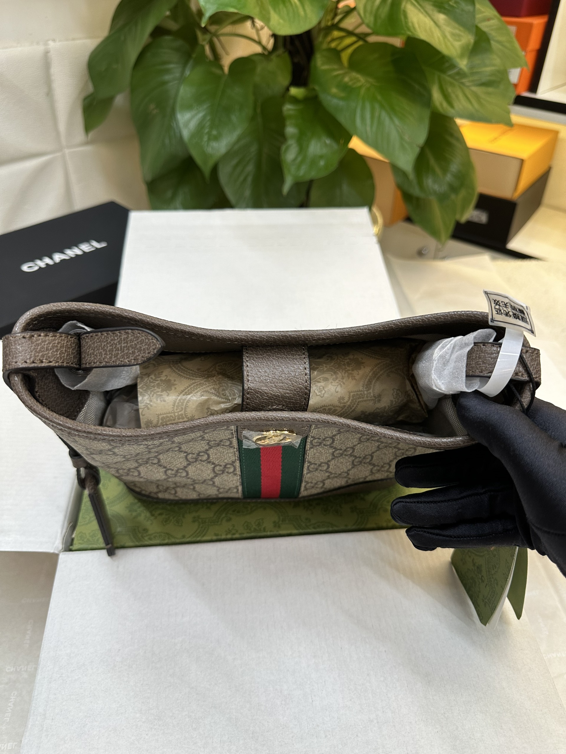 Túi Gucci Ophidia GG Small Shoulder Bag Super Size 30x22cm