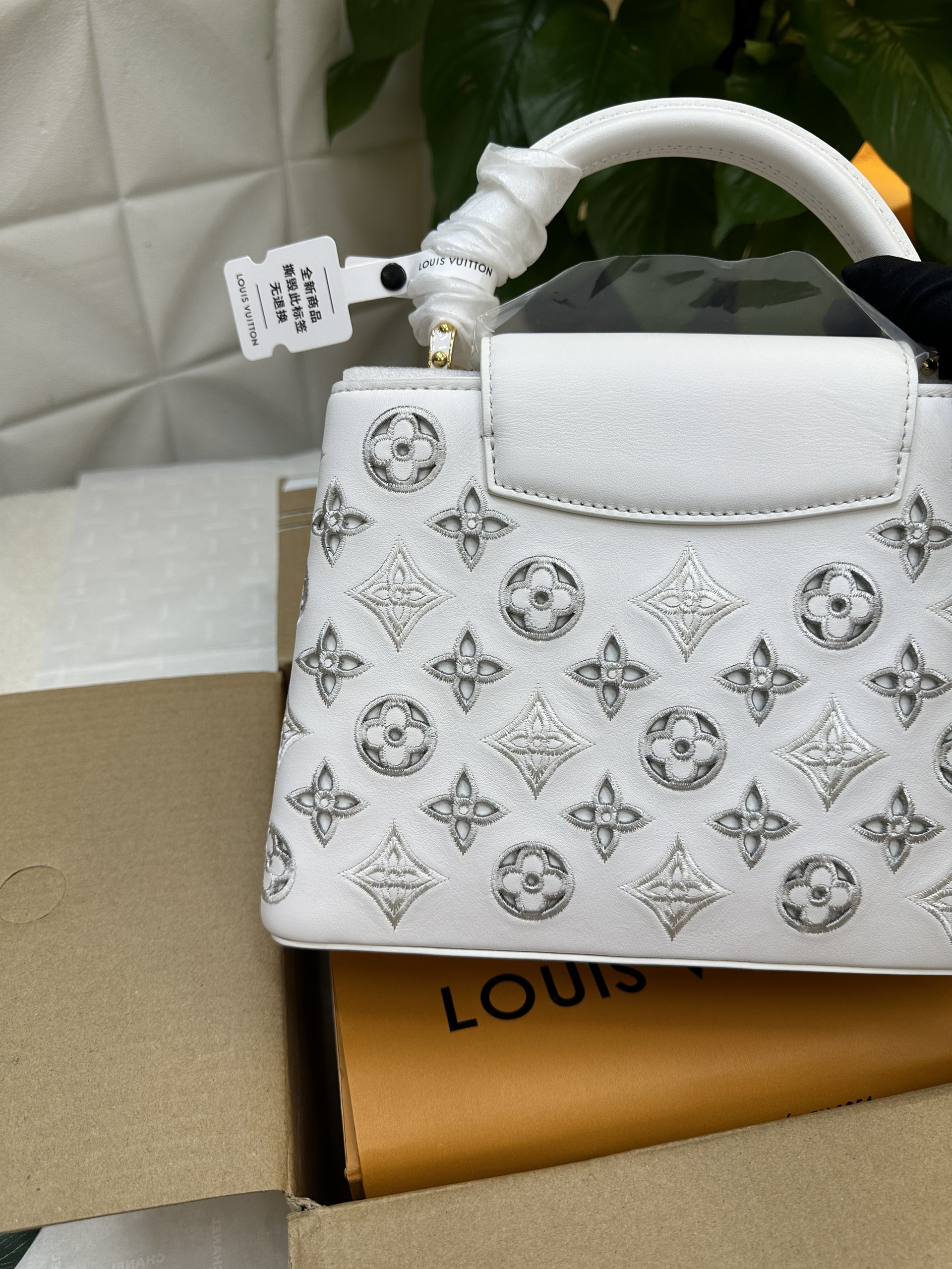 Túi LV Capucines BB White Vip Size 27cm