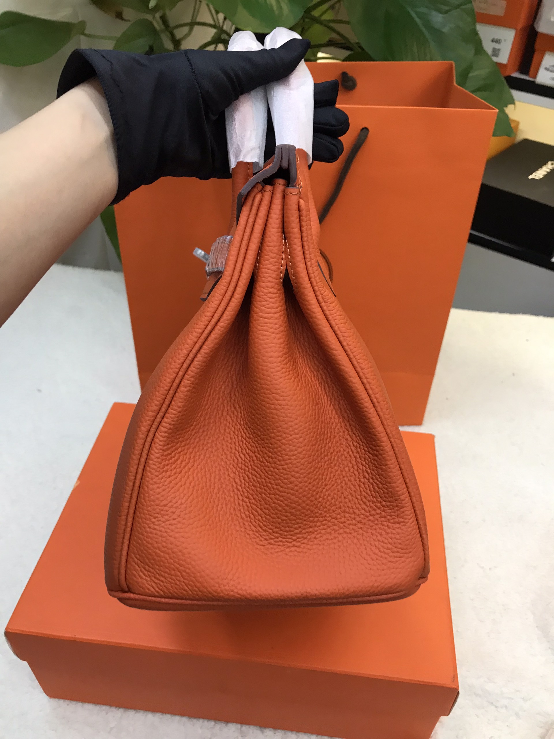 Túi Hermes Birkin Super Màu Cam Size 30cm