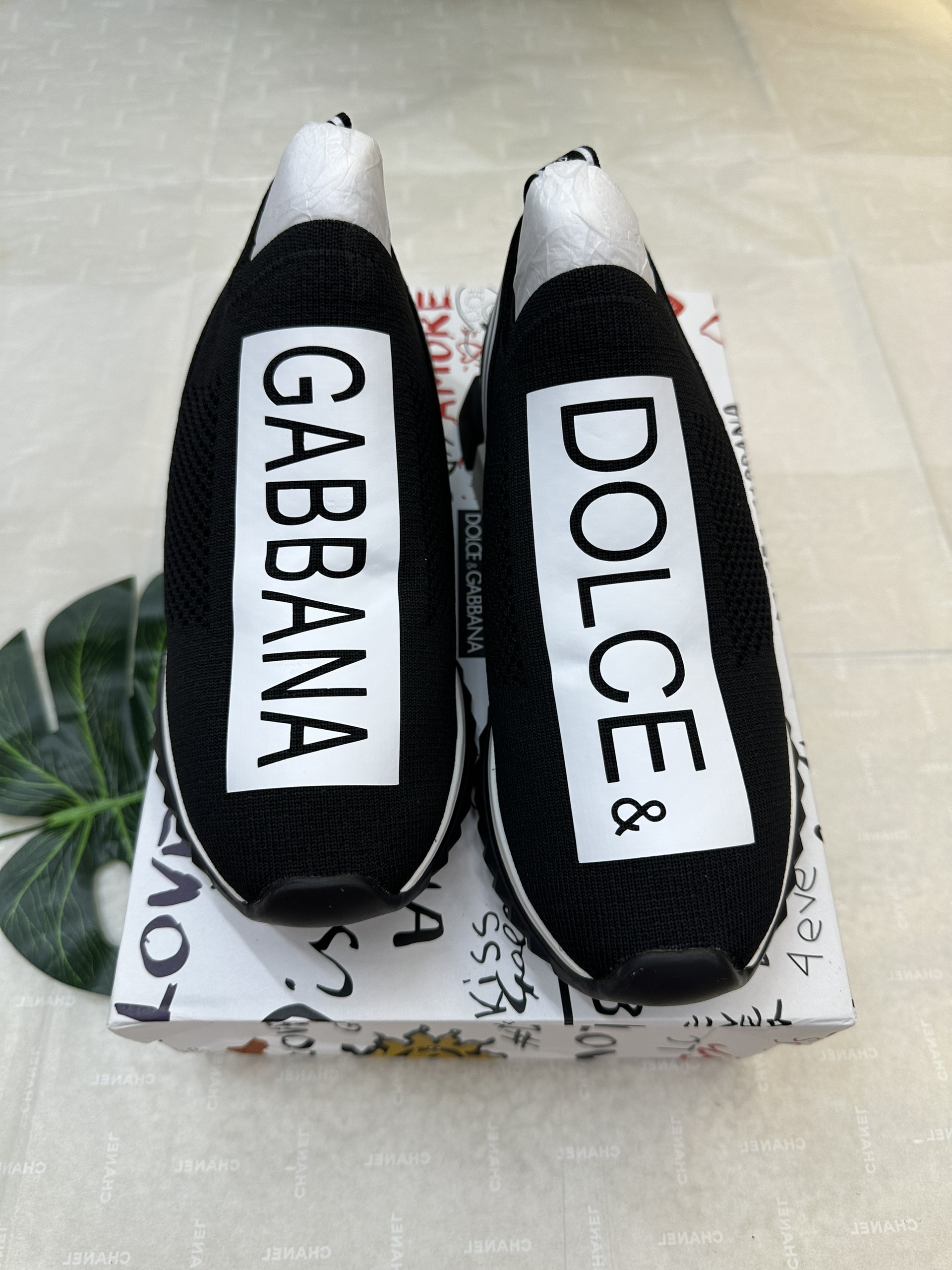 Giày Sneakers Dolce & Gabbana Siêu Cấp Màu Đen