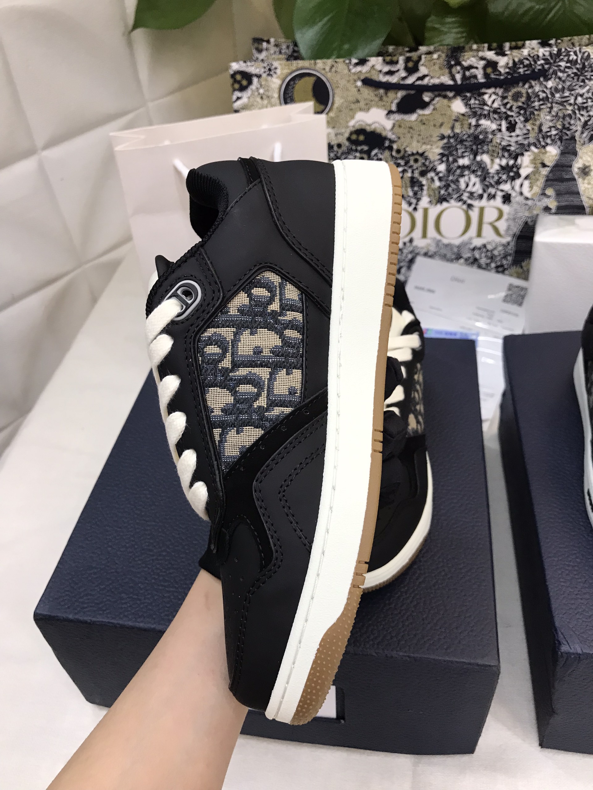 Giày Thể Thao Dior B27 Low-Top Sneaker Siêu Cấp Size 37