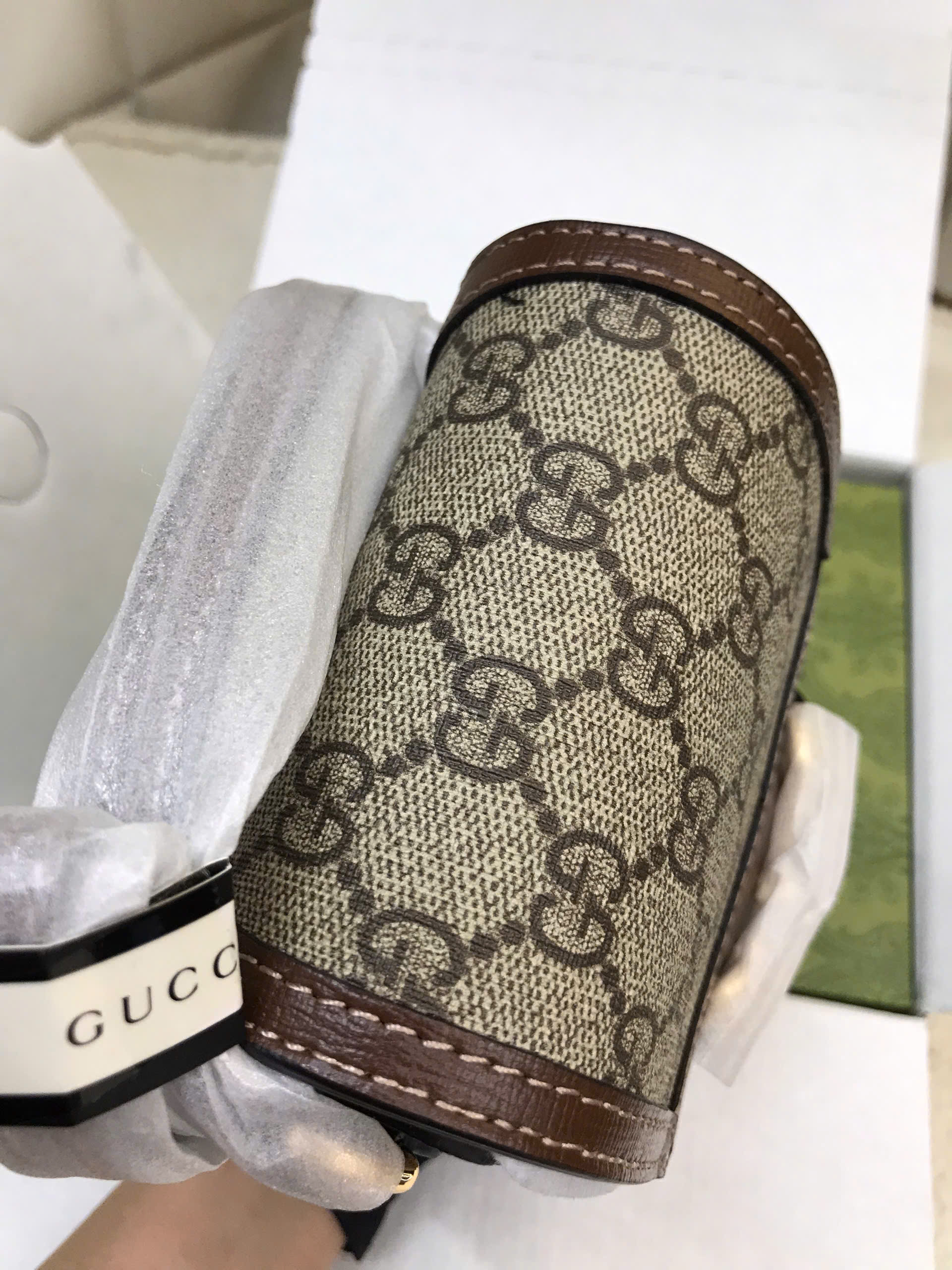 Túi Gucci Horsebit 1955 Mini Bag Super Màu Nâu Size 17cm