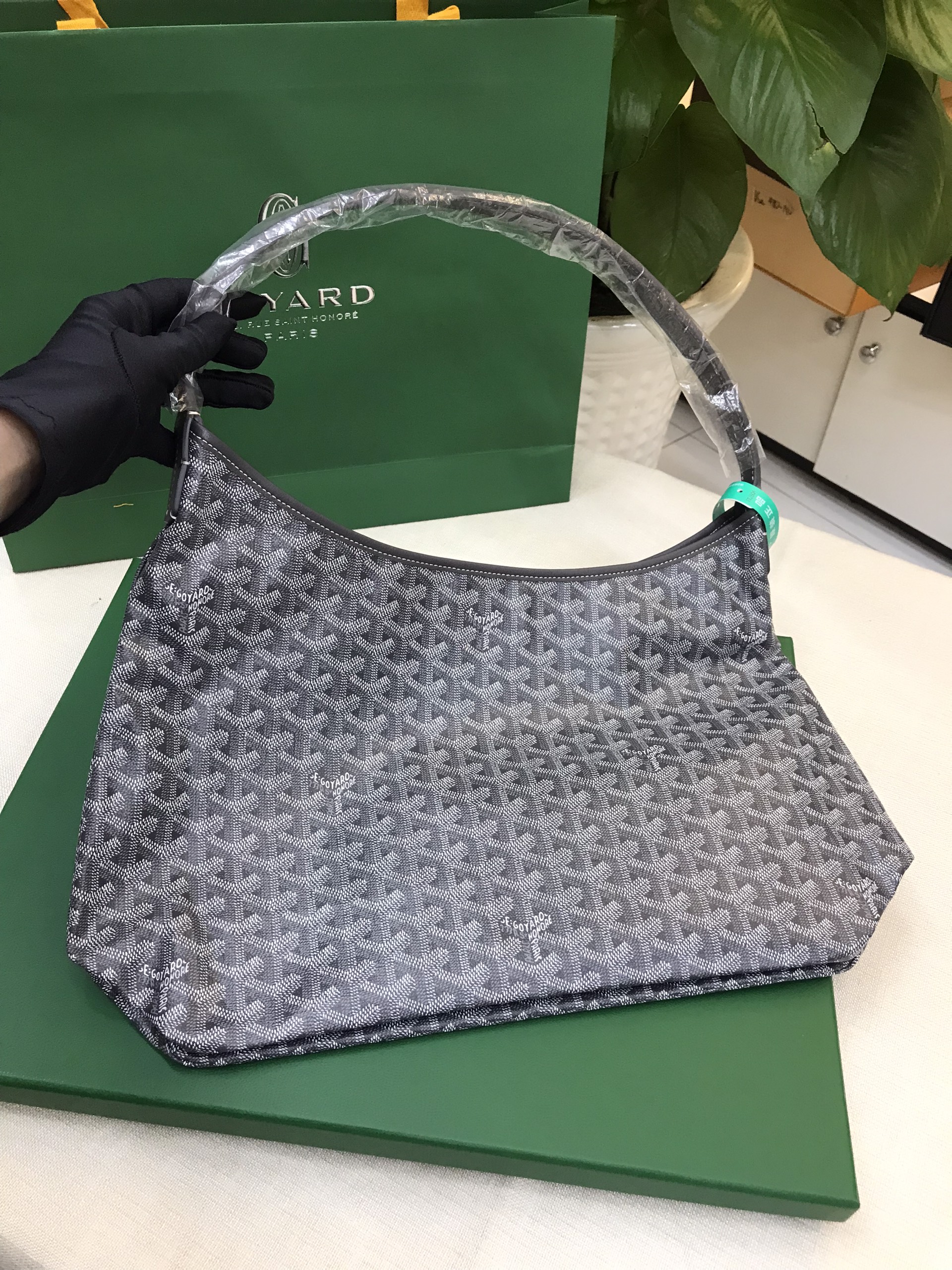 Túi Tote Goyard Bohème Hobo Bag Grey Siêu Cấp Màu Xám Size 42cm