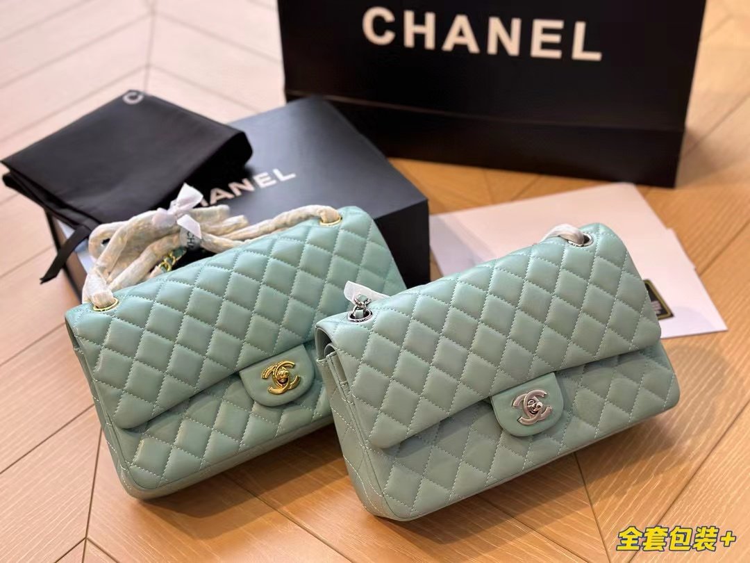 Tổng Hợp Bảng Màu Túi Chanel Classic Da Lì Super Size 25cm Fullbox