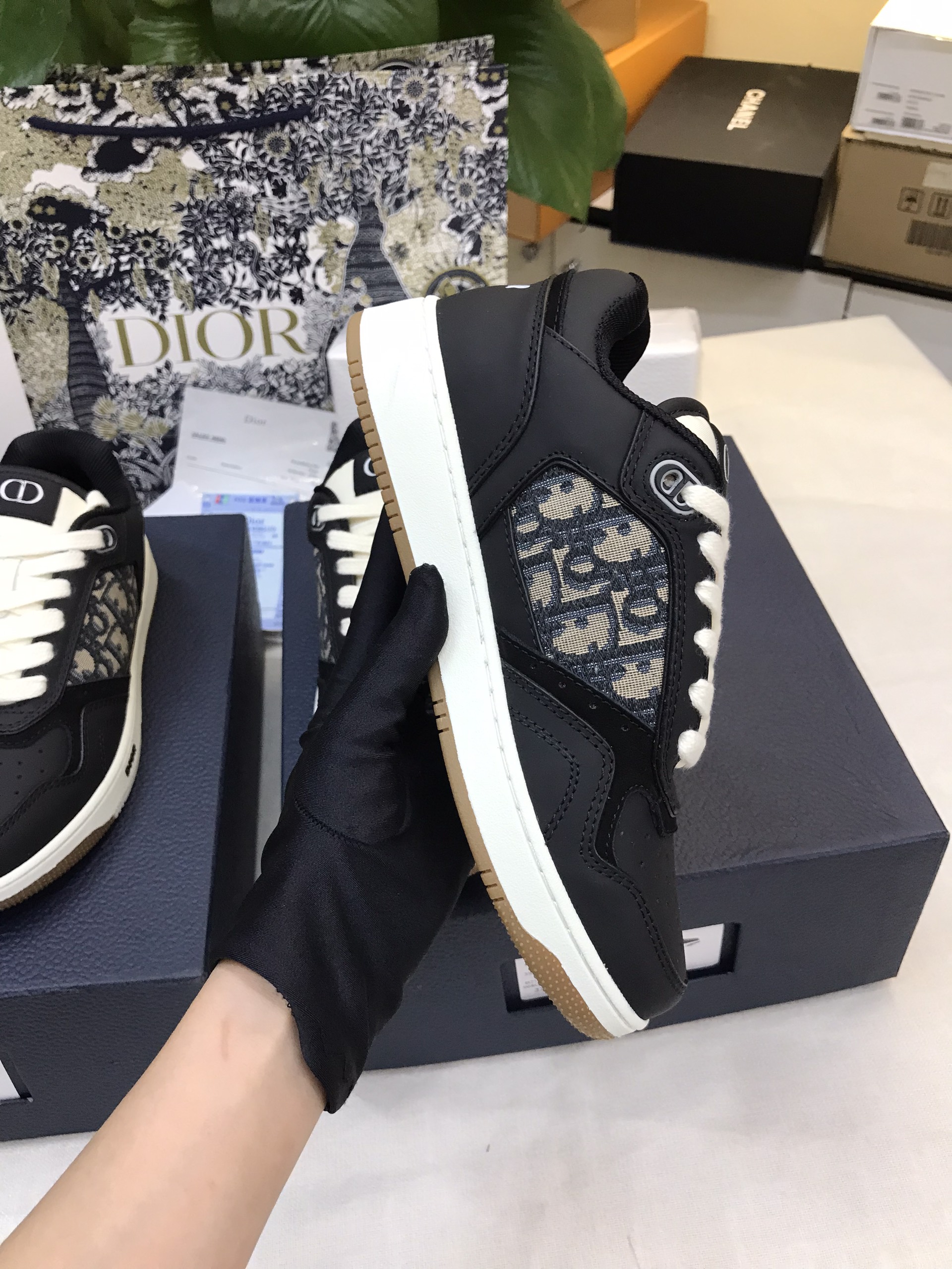 Giày Thể Thao Dior B27 Low-Top Sneaker Siêu Cấp Size 37